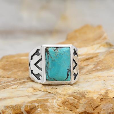 turquoise bezel