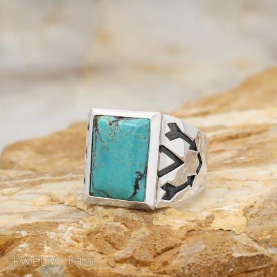 turquoise bezel