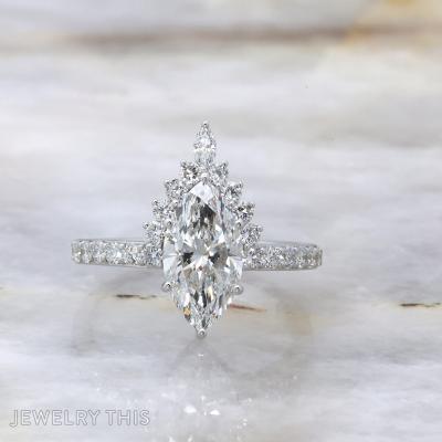 halfhalo marquise