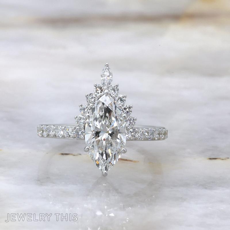 halfhalo marquise