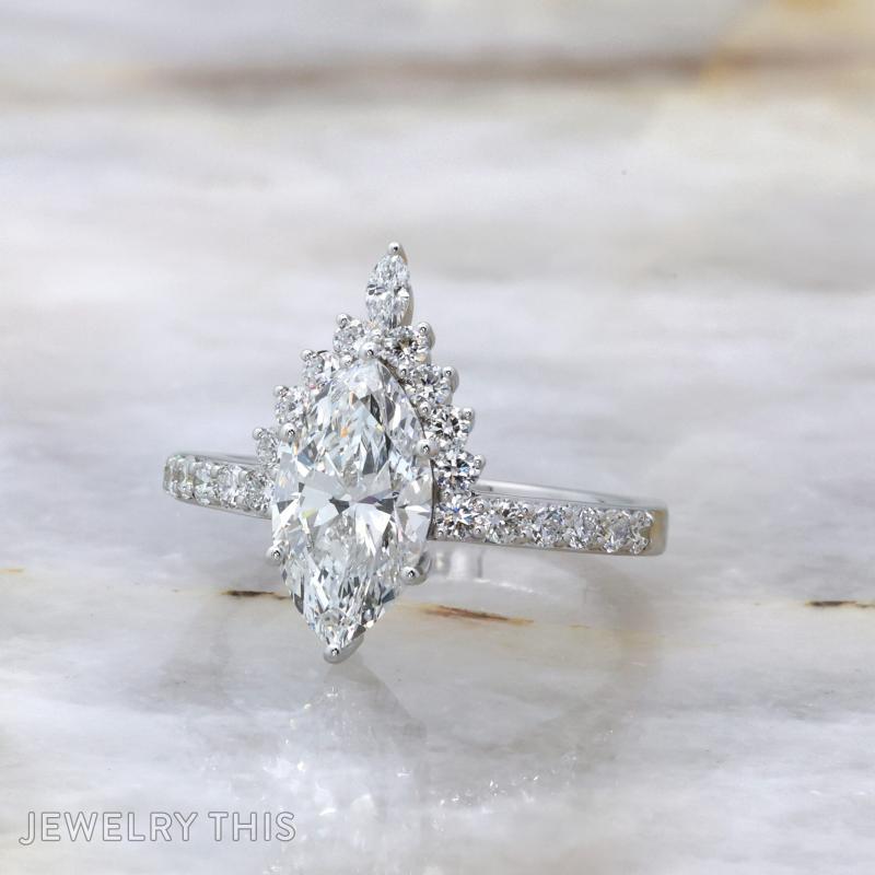 halfhalo marquise