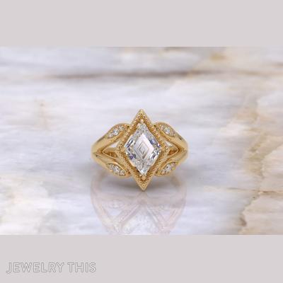 Lozenge Kite milgrain