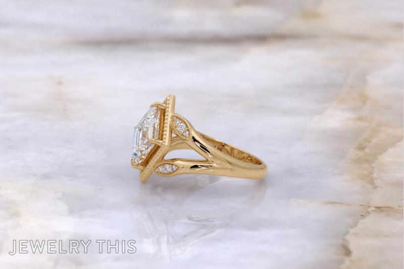 Lozenge Kite milgrain