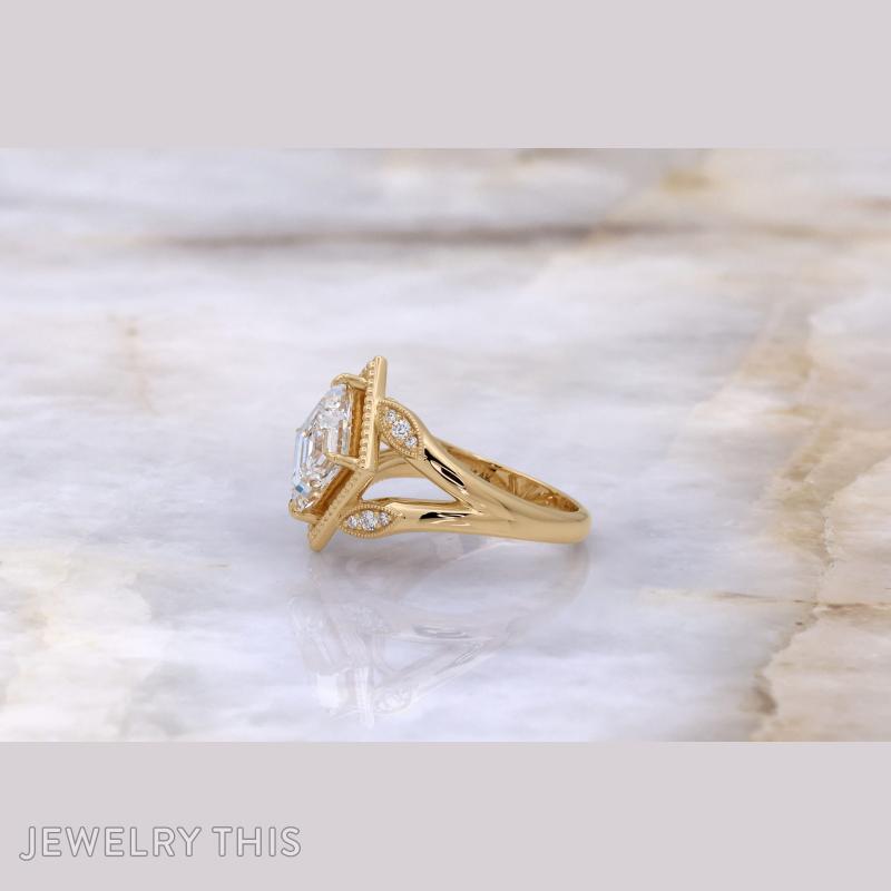 Lozenge Kite milgrain