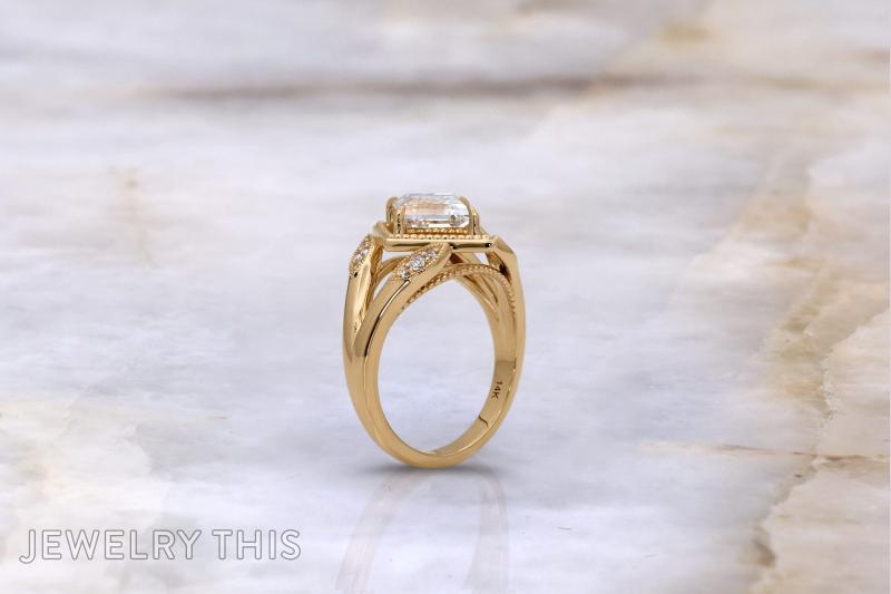 Lozenge Kite milgrain