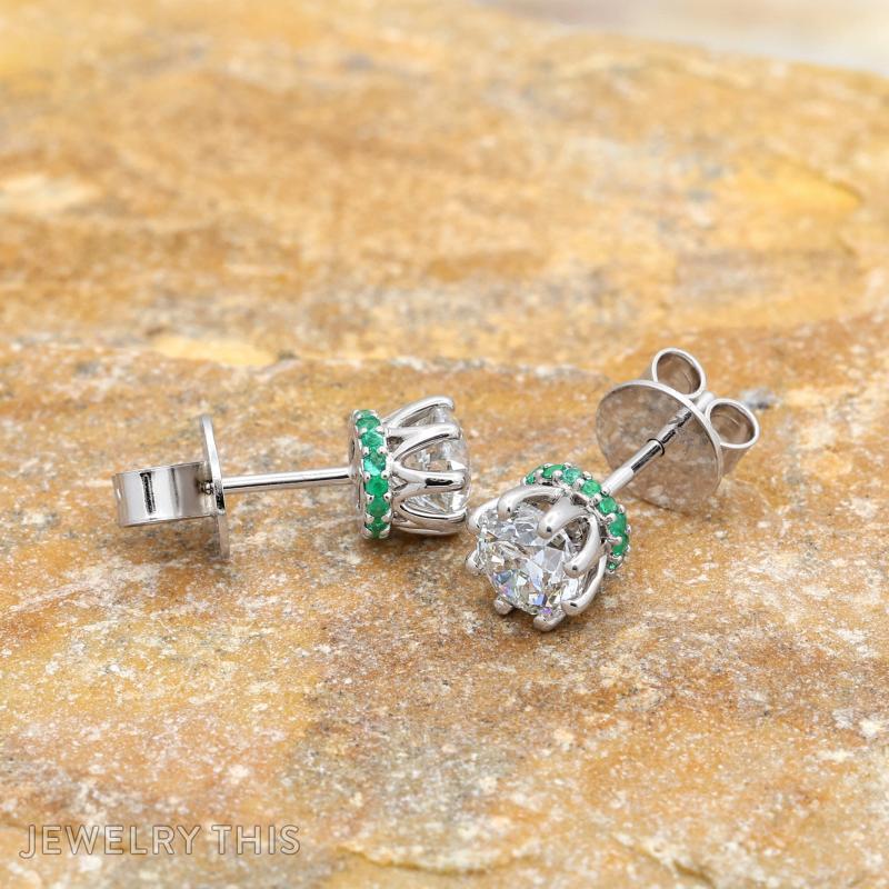 halo studearrings studs diamondstuds