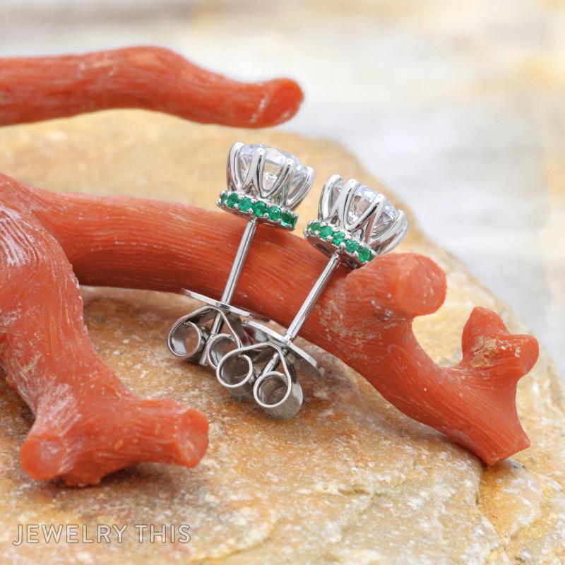 halo studearrings studs diamondstuds