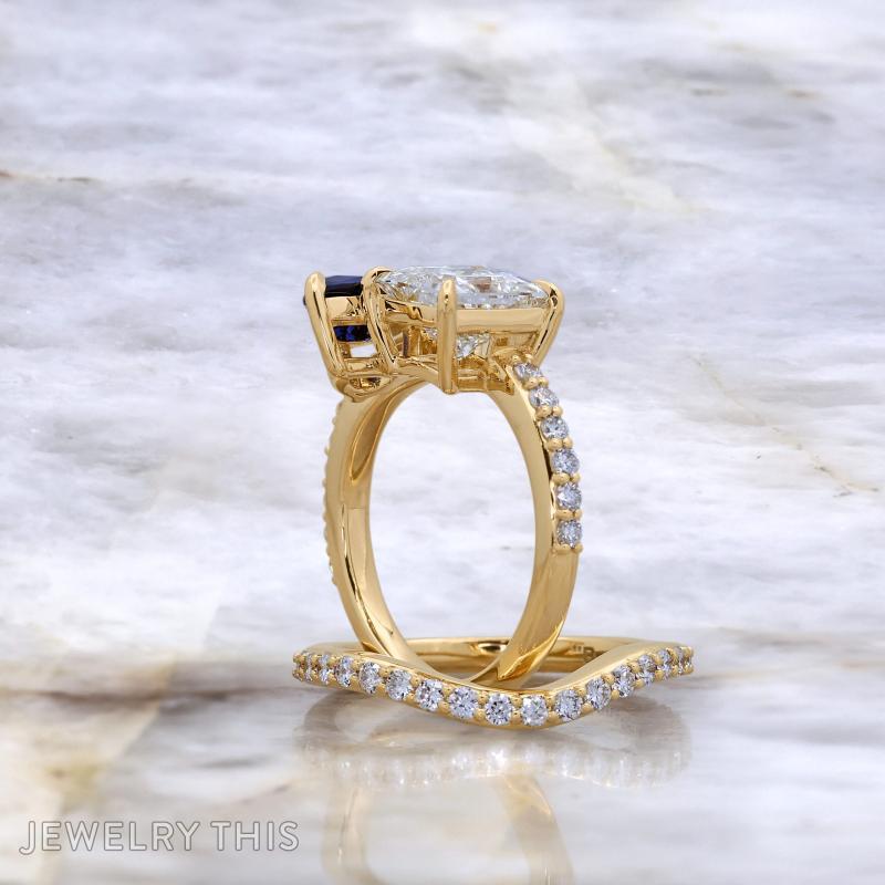 toietmoi twostone sapphire diamond