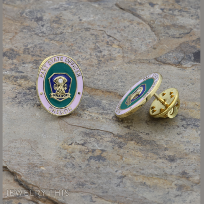 20 x Oregon State Grange Past Officer Pins gold and enamel