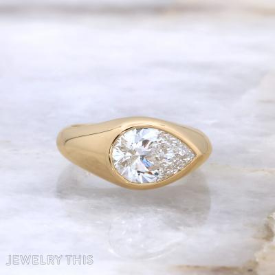pear bezel horizontal