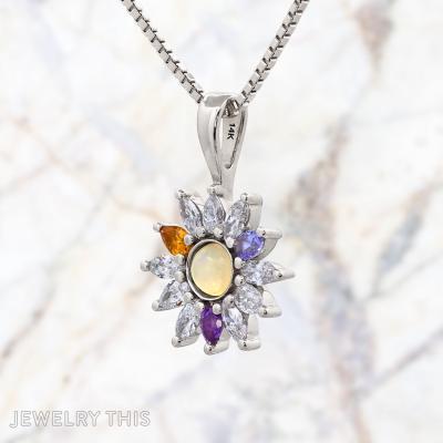 opal birthstone sun