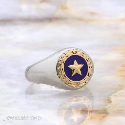 Goldstar military enamel