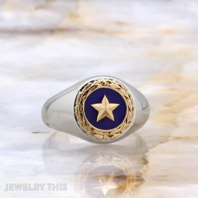 Goldstar military enamel