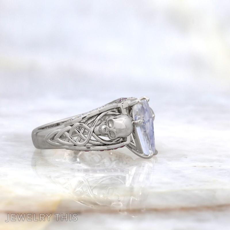 skull celtic moonstone coffin gothic