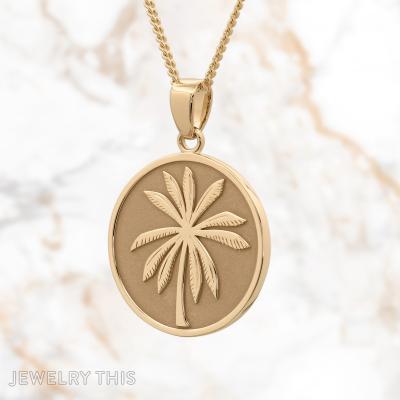 two sided pendant St Thomas Pendant & Chain