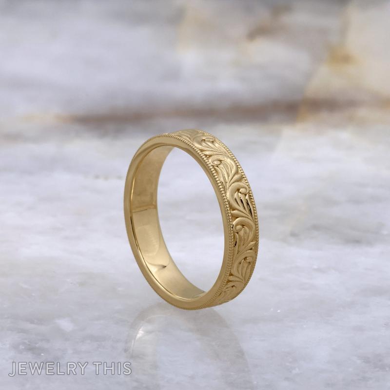 mens mensset wedding engagement engraved