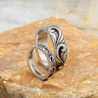 western matchingbands weddingbands