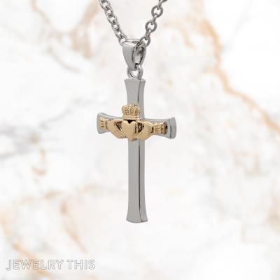 Claddagh Cross Pendant