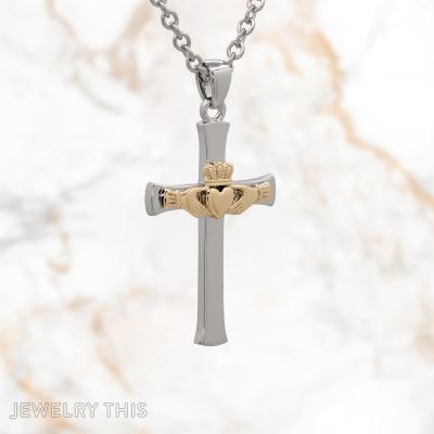 Claddagh Cross Pendant