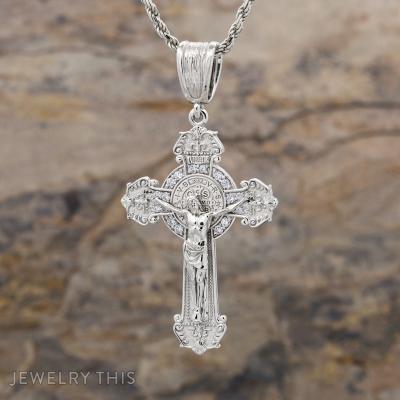 Crucifix cross stbenadict religious