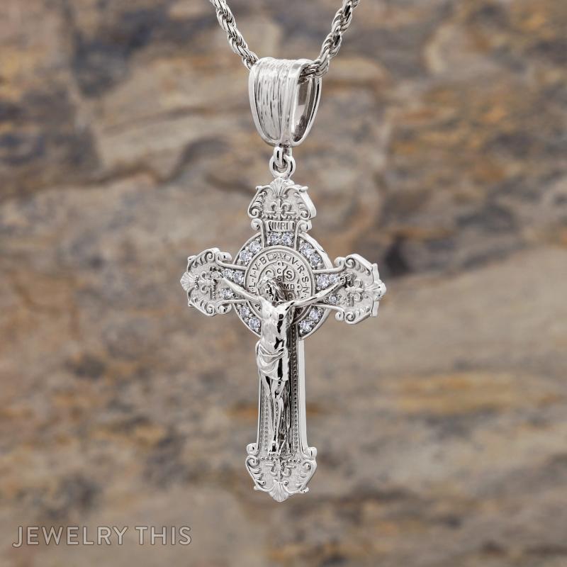 Crucifix cross stbenadict religious