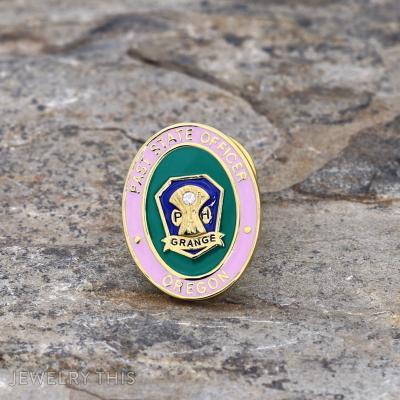 20 x Oregon State Grange Past Officer Pins gold and enamel