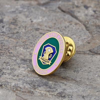 20 x Oregon State Grange Past Officer Pins gold and enamel