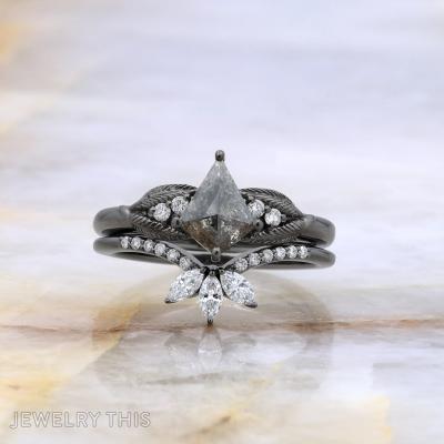 saltandpepper kite blackrhodium