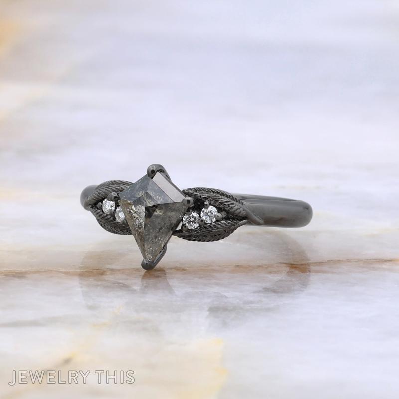 saltandpepper kite blackrhodium