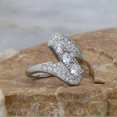 vintage curved cluster