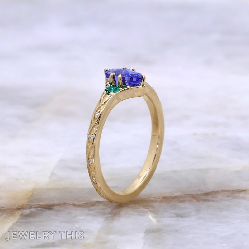tanzanite coffin infinity