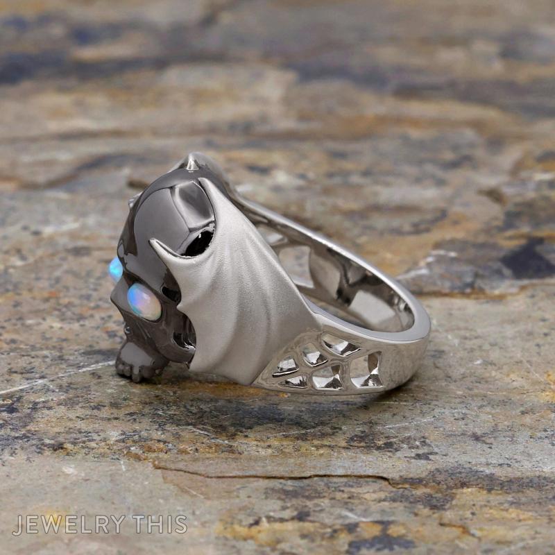 gothic skull bat spiderweb