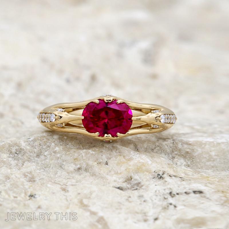 hummingbird bird sculptural ruby