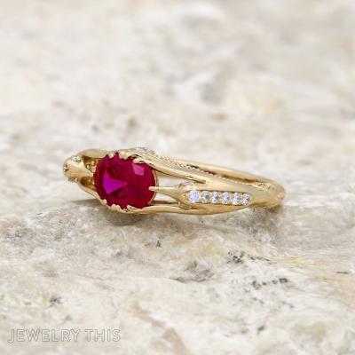 hummingbird bird sculptural ruby