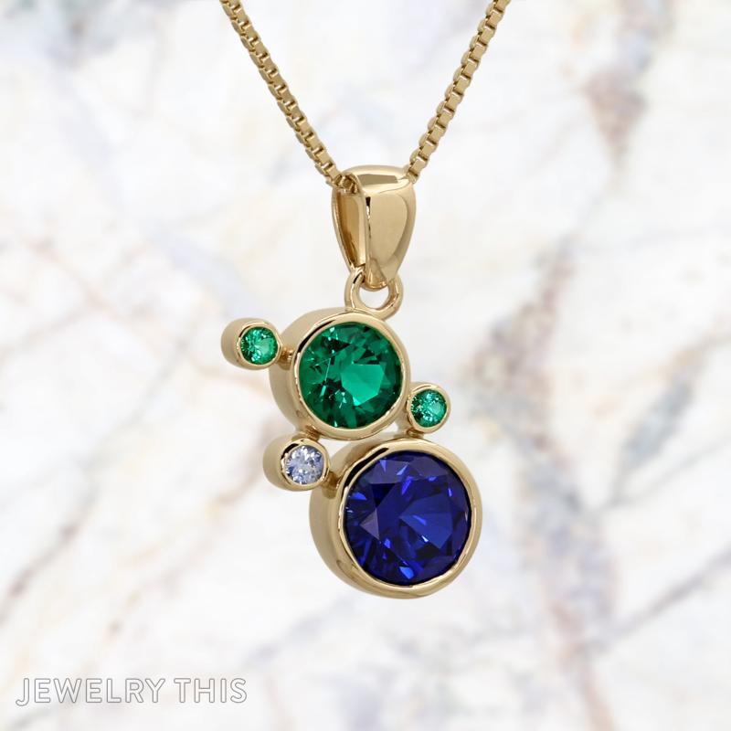birthstone bezel