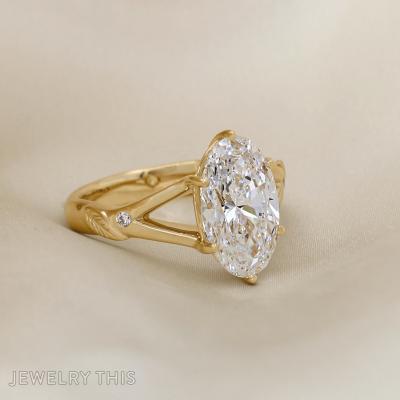 moval oval split shank