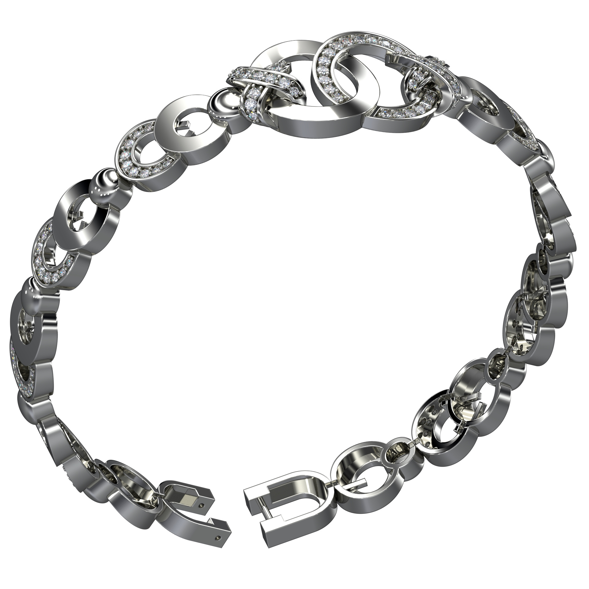 Xo Diamond Bracelet » Custom Jewelry by Jewelrythis